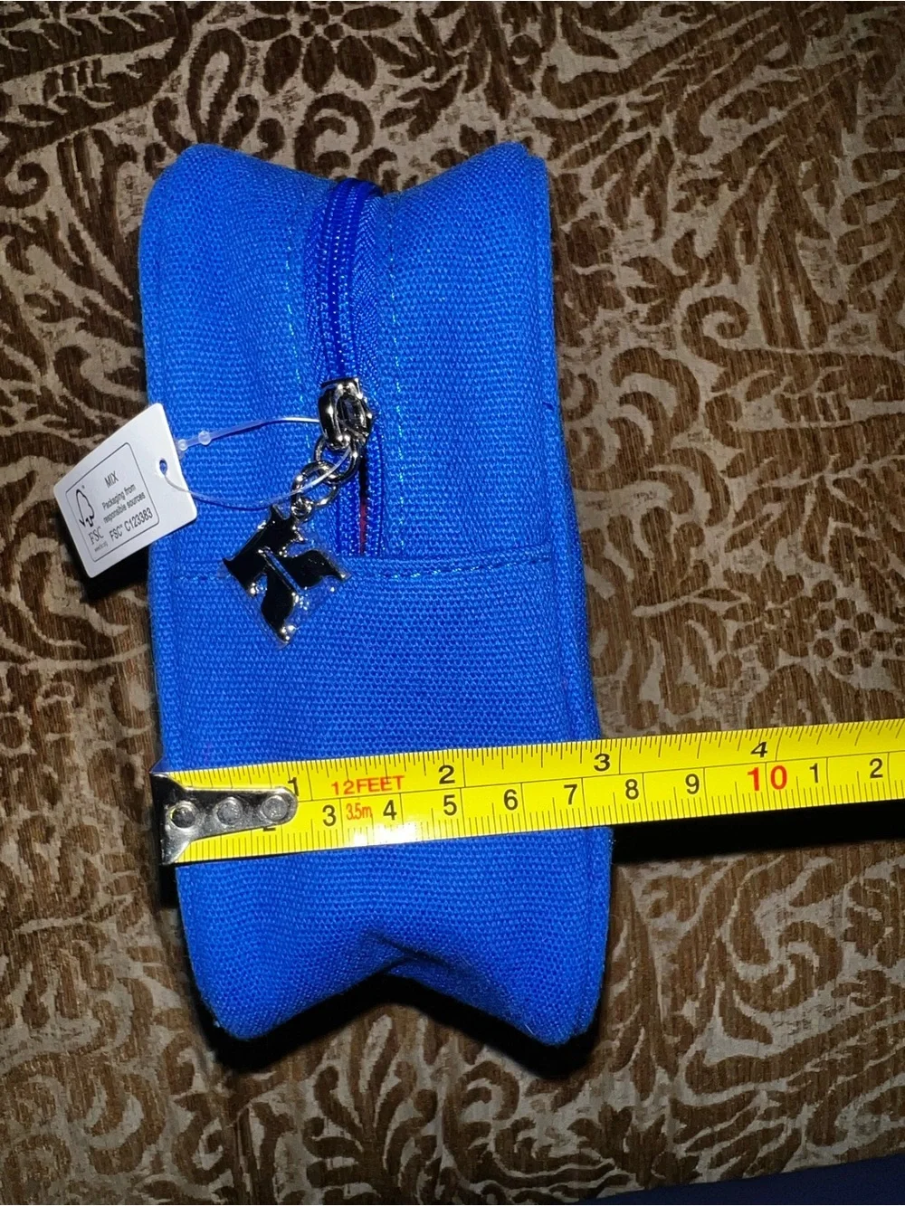 Kiehl's Blue Cosmetic Pouch